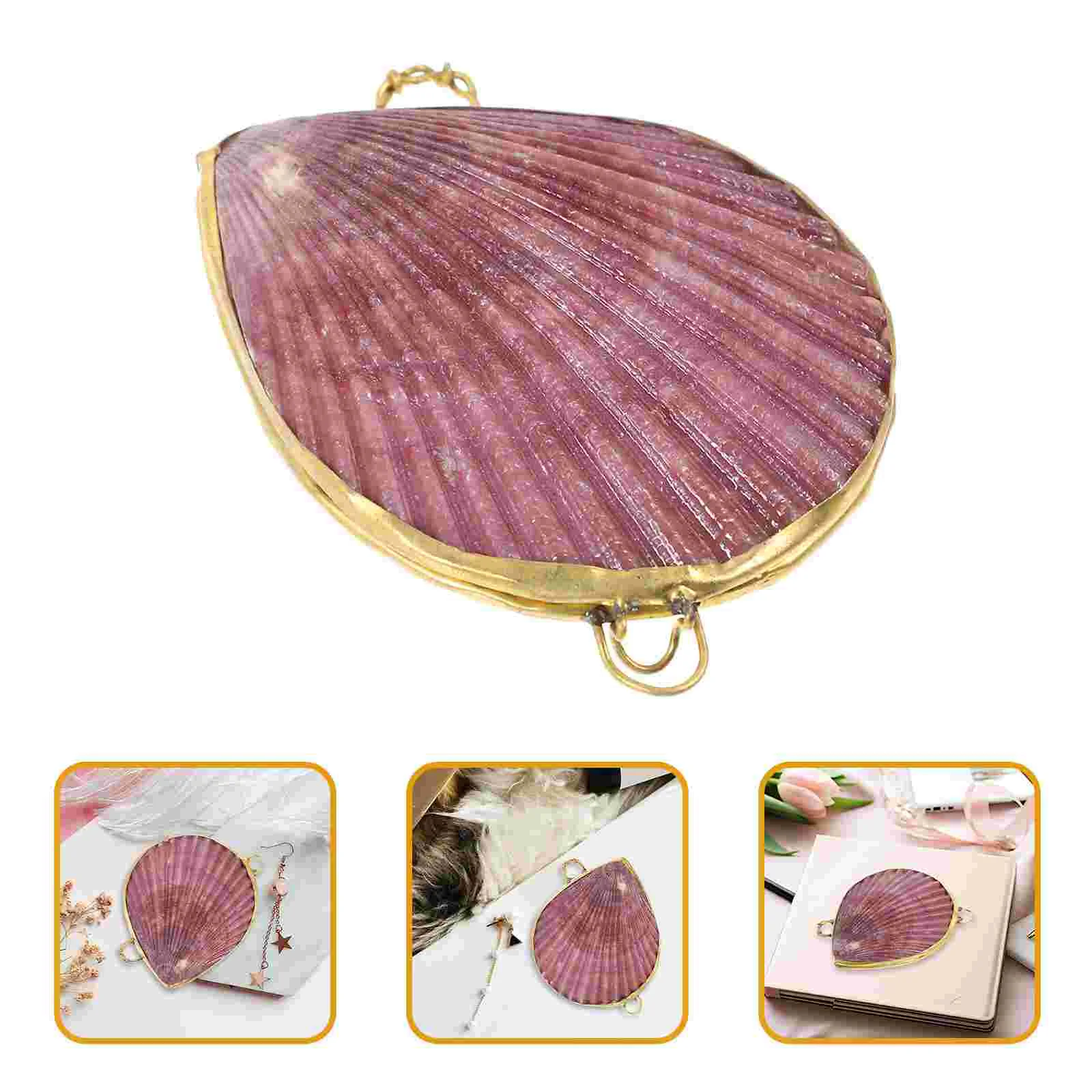 

Jewels for Crafts Shell Storage Box Decorative Case Jewelry Container Shape Organizer Cases Seashell