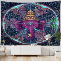 3d printing indian elephant tapestry mandala home fabric wall hanging boho hippie home wall decor yoga mat picnic mat sofa sheet
