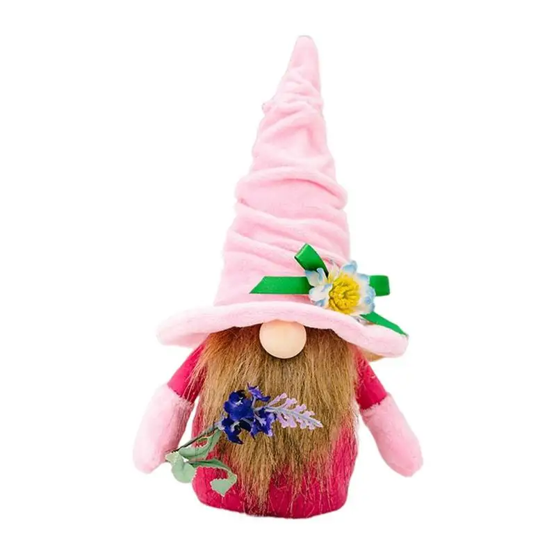 

Gnome Plush Flower Swedish Mother's Day Tomte Plush Doll Decorations Dolls Gifts For Kids Elf Home Mother's Day Ornaments For
