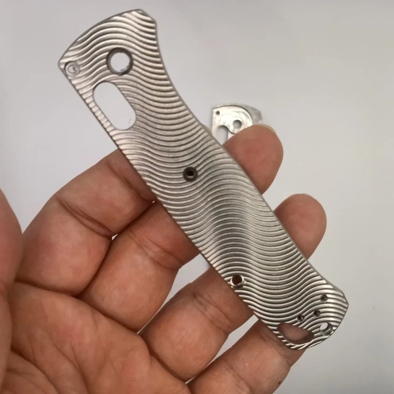 1 пара весов с ручкой из титанового сплава на заказ для Benchmade Bugout 535 модификация