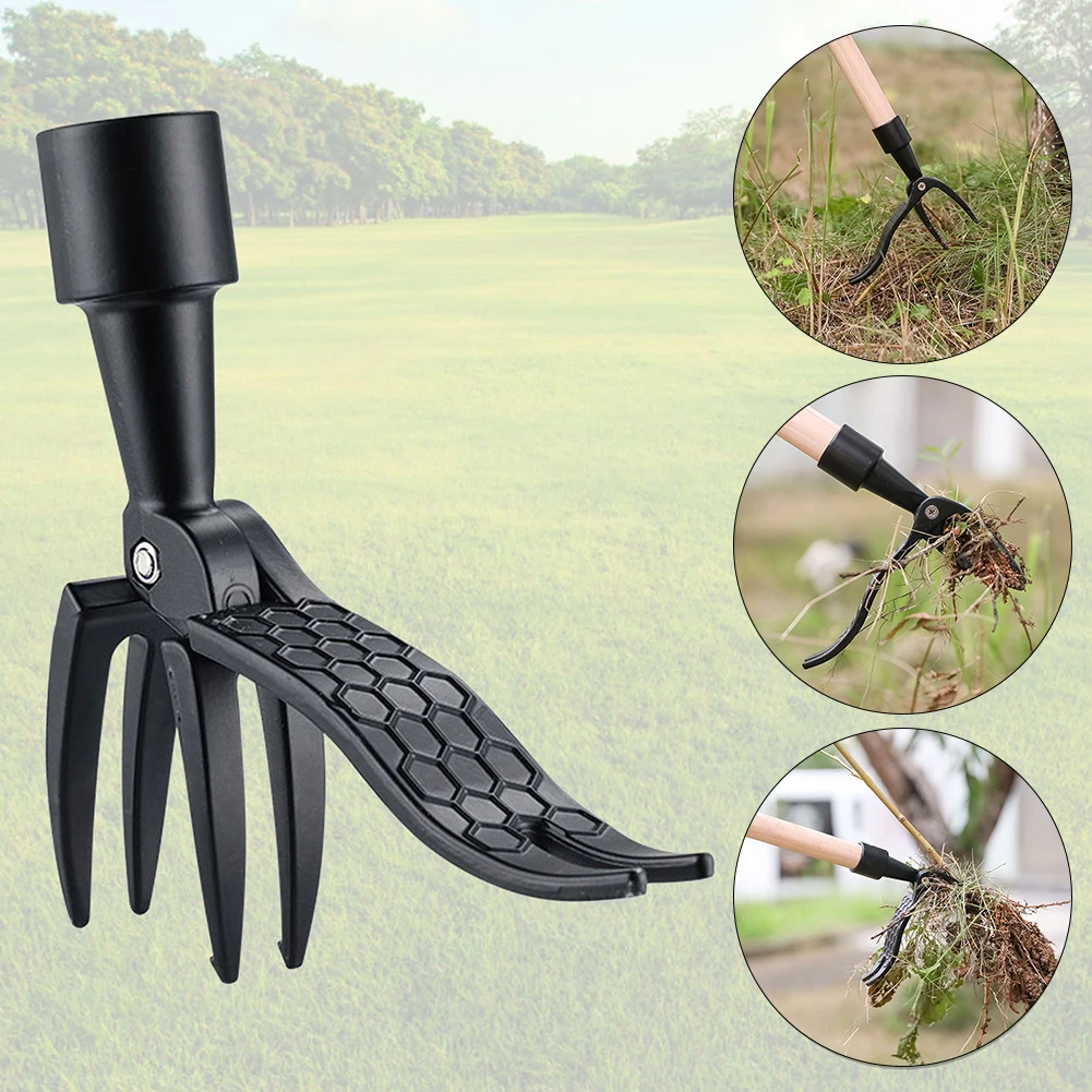 

Weeding Head Replacement Aluminum Claw Weed Puller Head Gardening Digging Weeder Removal Accessory Garden Tool