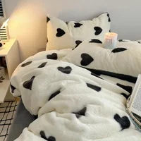 Постельное бельё с сердечками#2