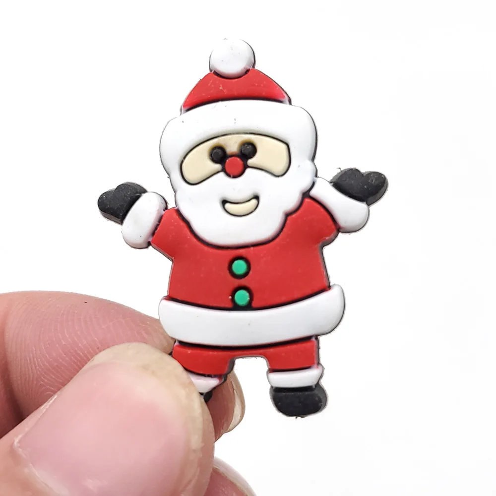 Украшения для обуви в виде рождественской елки 1 шт. аксессуары оленя из ПВХ