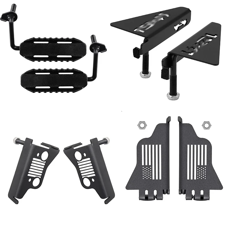 Автомобильная внешняя Боковая дверь ножная педаль металлическая подставка для
