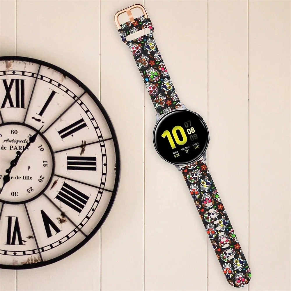 QCTOG Спортивный силиконовый ремешок для часов HUAWEI WATCH GT 4 41 мм Garmin Venu3S 2S Vivoactive 3S 4S