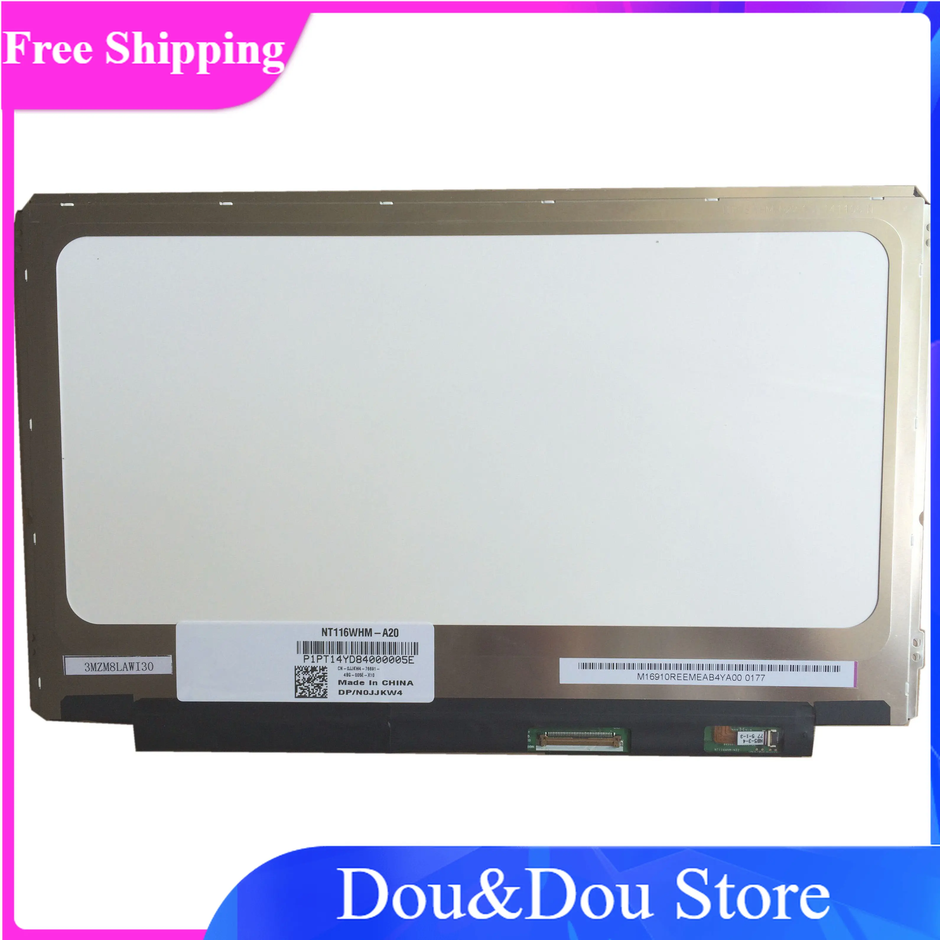 

NT116WHM-A20 for DELL+ Touch Screen Digitizer Screen with Touch LCD LED Screen