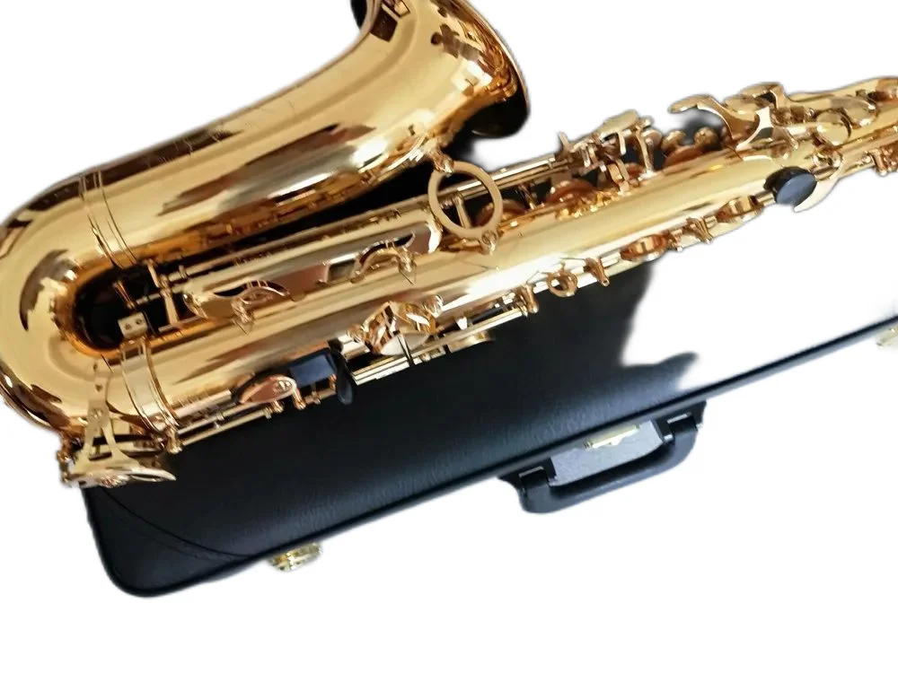 Брендовый золотой альт-саксофон YAS-82Z Japan sax E-Flat музыкальный инструмент с