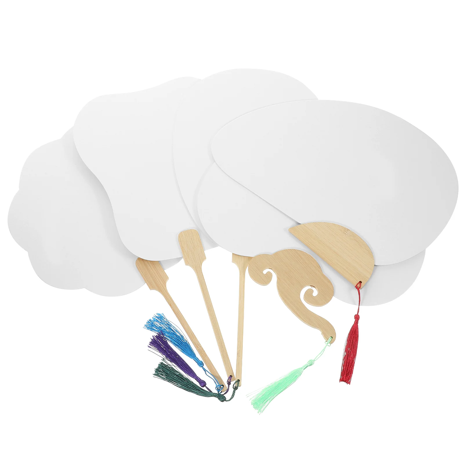 5 шт. Uchiwa фанат изготовления забавных граффити фанаты DIY пустая ручная работа