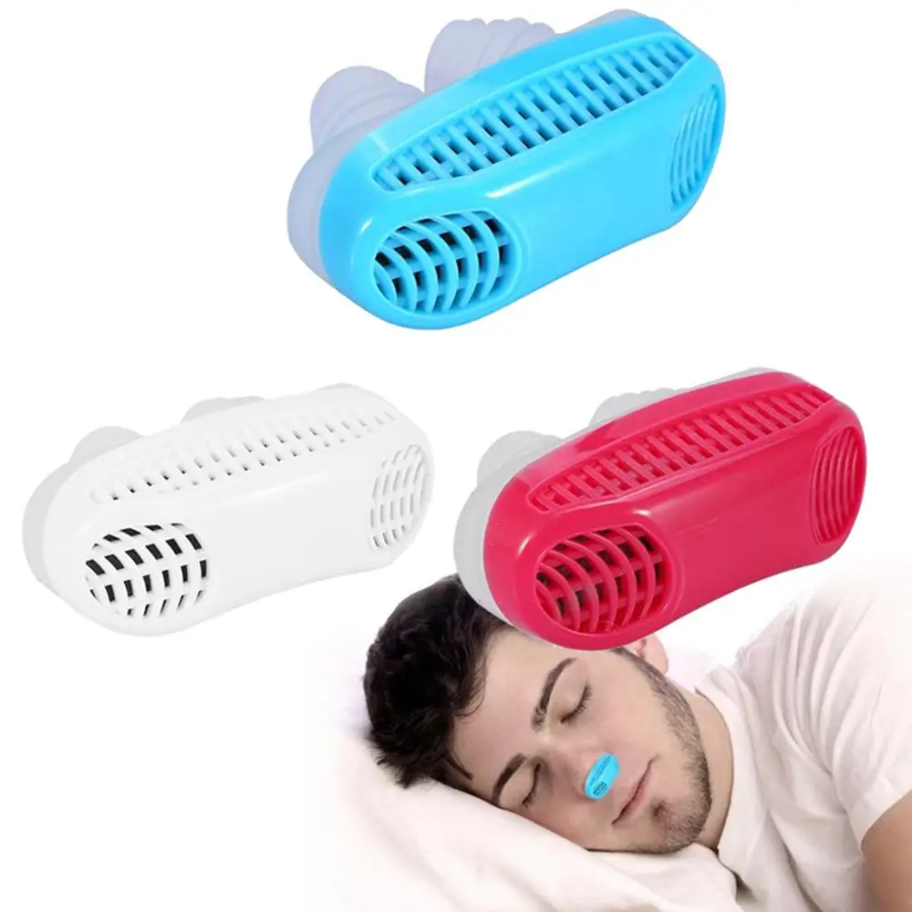 

Anti Snoring Nose Purifier Relieve Stopper Snore Guard Easy Sleeping Breath Aid Clip Nasal Dilator Device Congestion Respirator