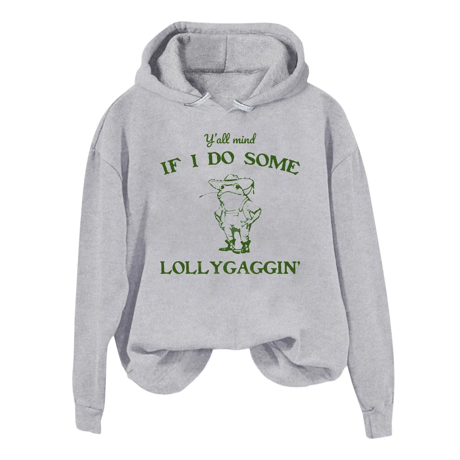 Толстовки с надписью if I Do Some Lollygaggin худи в стиле Харадзюку пуловеры унисекс