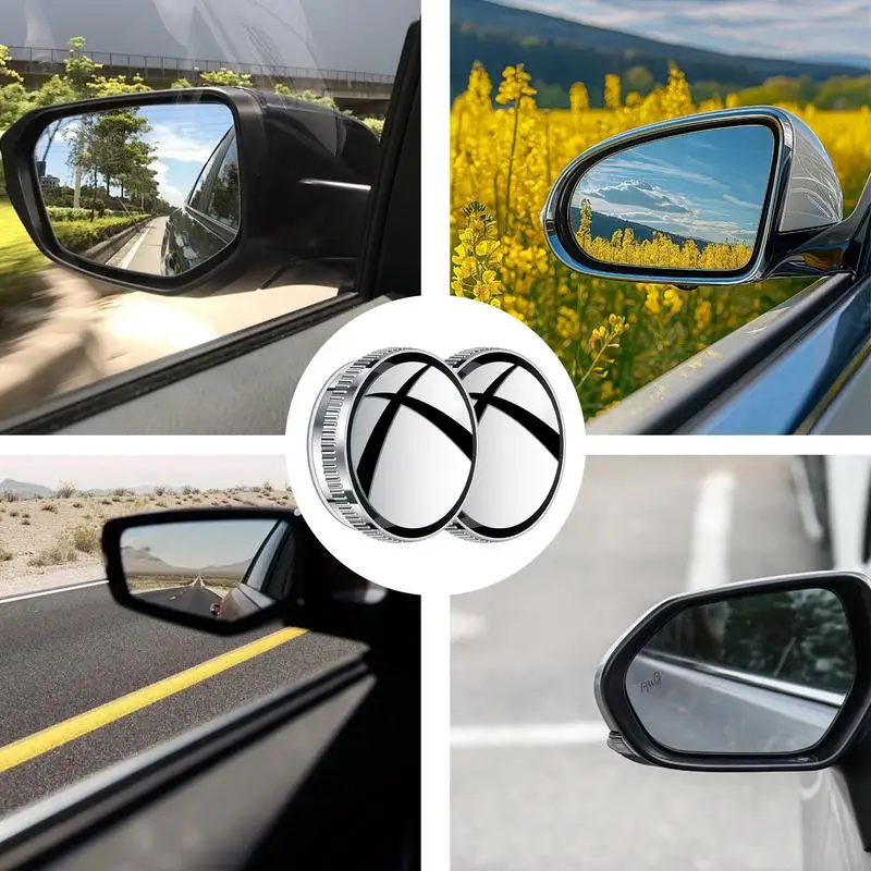 Стеклянная точка заднего вида широкоугольное боковое стекло на 360 градусов 2