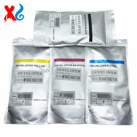 

Порошок железа разработчика 1 комплект 650 г OEM для Ricoh Pro C5100 C5110S 5100S MPC 6502 8002 8003 8000 8100 8200 9000 разработчик