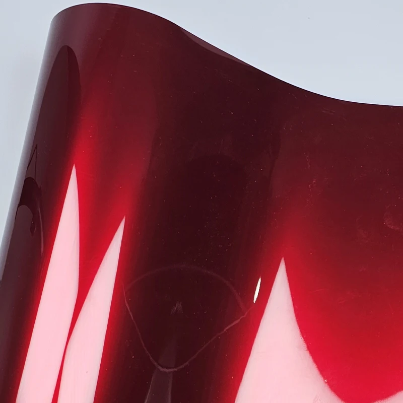 Суперглянцевая металлическая пленка Dragon Blood, красная виниловая ...