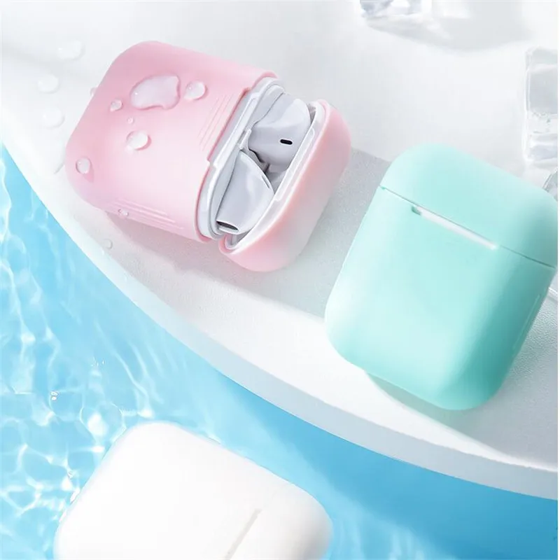 

Мягкий силиконовый чехол для наушников Apple Airpods, чехол для беспроводных наушников, защитный чехол для Airpods, чехол для наушников