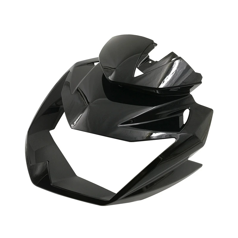 Черная мотоциклетная ВЕРХНЯЯ ПЕРЕДНЯЯ Передняя головка Шея накладка фары