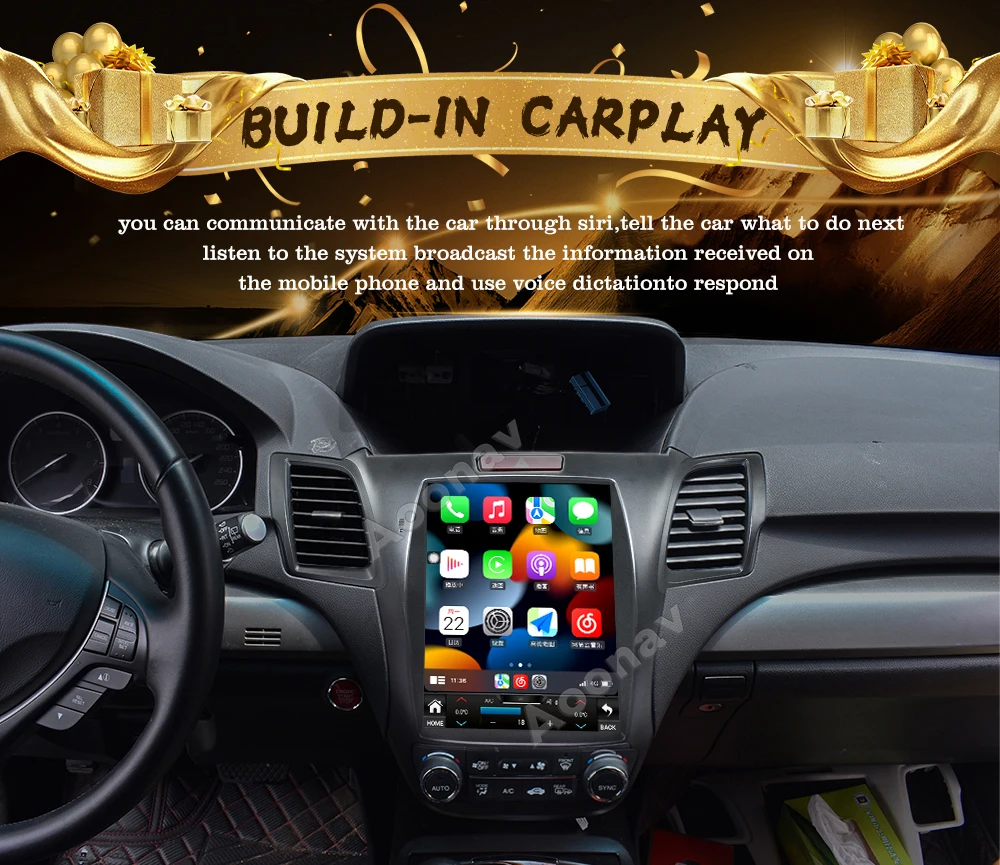 

Автомобильный стерео сенсорный экран для Honda Acura RDX 2013 2014 2015 2016 GPS автомобильное радио bluetooth автомобильное радио