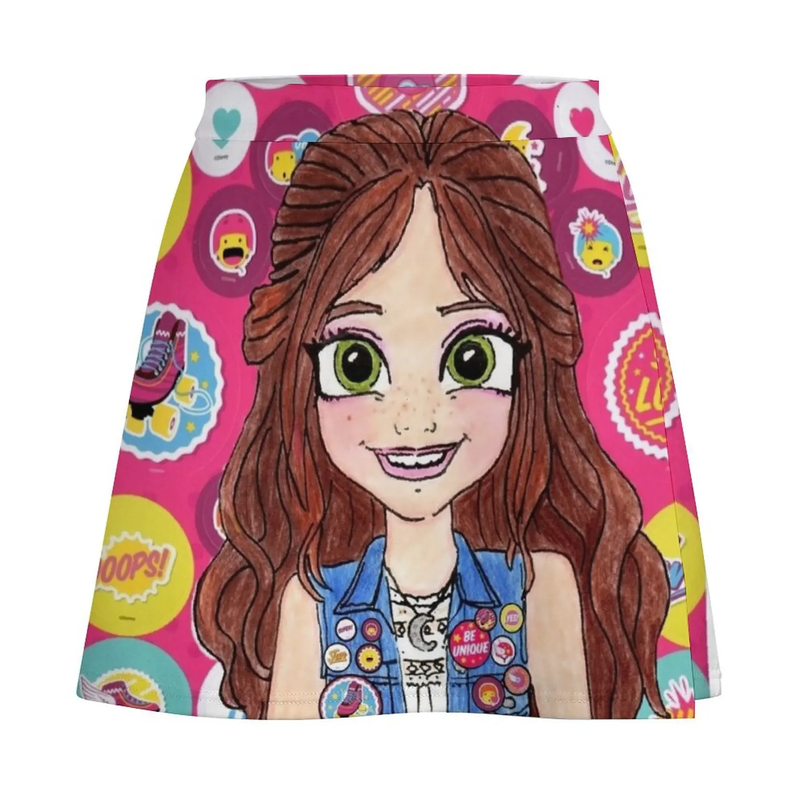 Мини-юбка Luna de Soy от NadadePerfectas модные короткие юбки для женщин женское платье