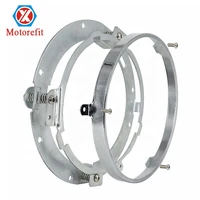 rts 7 inch round led headlight mounting ring bracket for 7 led head light mounting ring