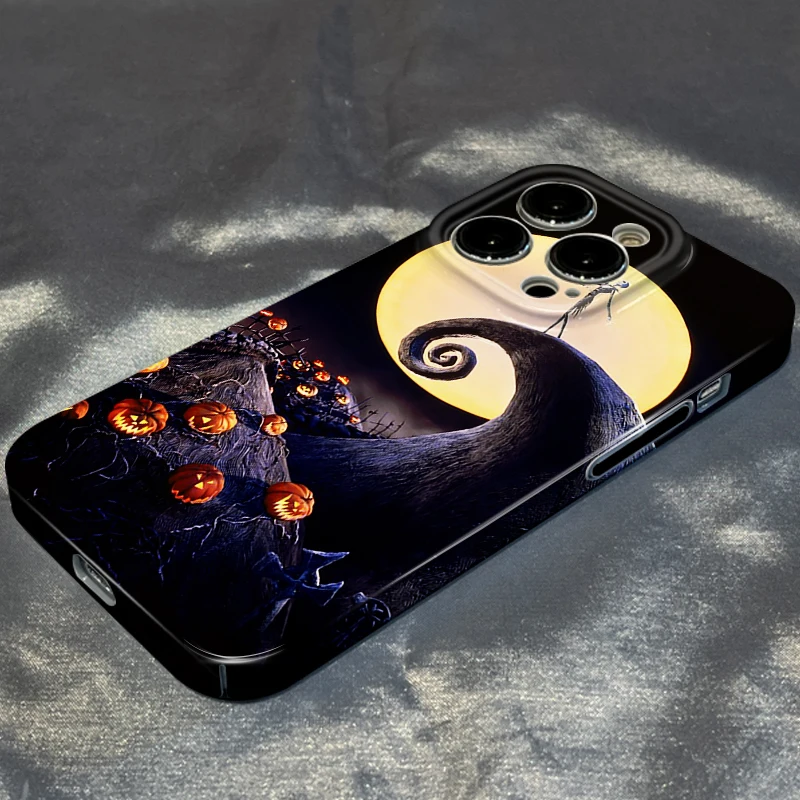 

Nightmare Christmas Jack Art Phone Case For iPhone 14 13 12 Mini 11 XS Pro Max X XR 8 7 Plus SE Feilin Coque Film Hard Cover