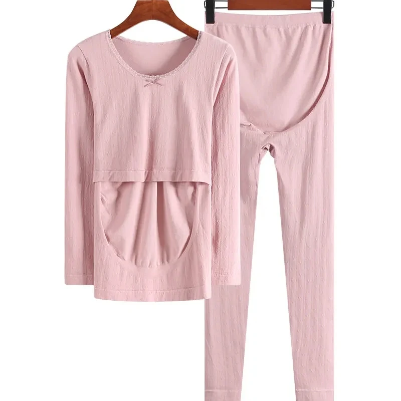 

Комплект для кормящих матерей CARECODE из 2 предметов одежда для сна для беременных женщин из модала Пижама для грудного вскармливания для беременных женщин