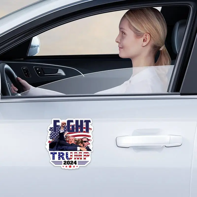 Наклейки Fight 2024 наклейка на президентские выборы 5 шт. выбор года для ноутбука