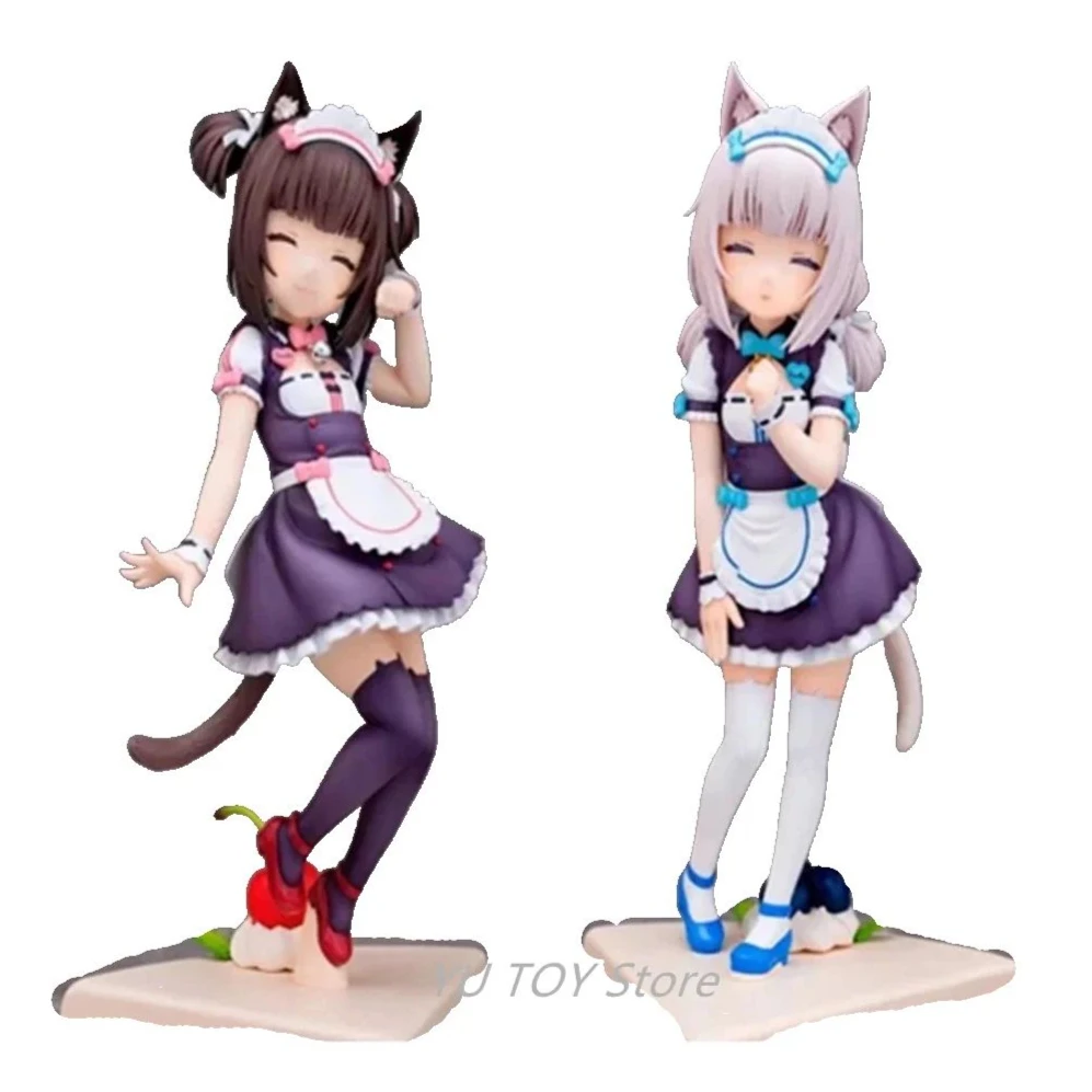 1/7 PLUM NEKOPARA Vanilla Chocola Pretty Kitty Стиль японского аниме Cat Girl ПВХ Фигурка Коллекция