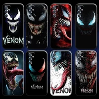 marvel venom comics cool for xiaomi redmi 7 7a 8 8a 7 9i 9at 9 9t 9a 9c note 7 8 2021 pro 8t phone case carcasa coque soft