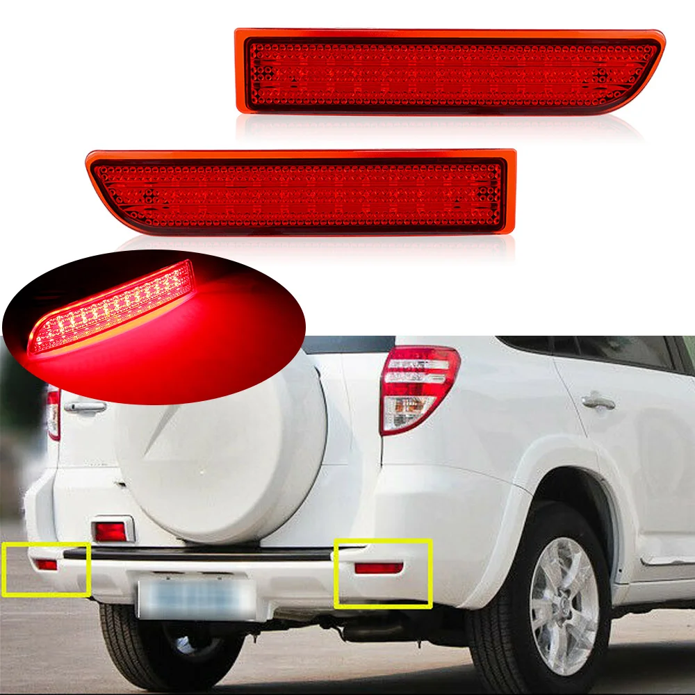 

2 шт., Автомобильные светодиодные задние фонари для Toyota Avensis/Alphard Mki/Rav4