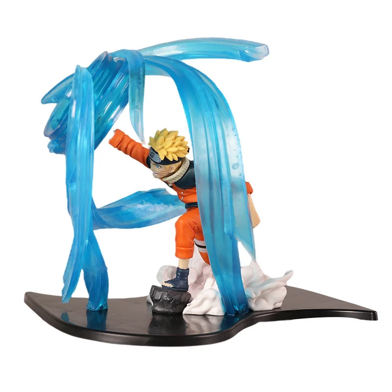 

Naruto Figure GK Uzumaki Naruto Action Figure Anime Model Rasengan Battle Scene Statue 15cm PVC Figma Children Toys Kid Gifts