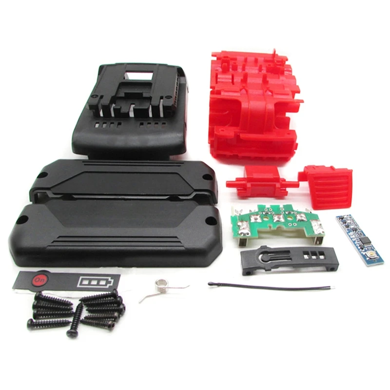 

AT14 BAT618 For 18V Li-Ion Battery Plastic Case Charging Protection Circuit Board PCB Enclosure Box Case