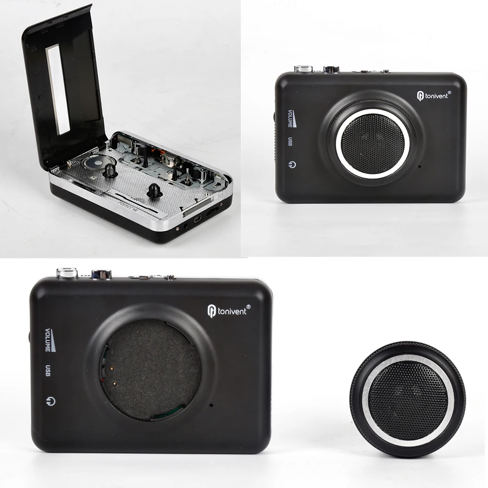 Модернизированный кассетный плеер с внешним динамиком кассета в MP3