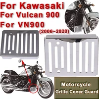for kawasaki vulcan 900 vn 900 vn900 motorcycle chrome voltage regulator rectifier grille cover guard protection 2006 2020
