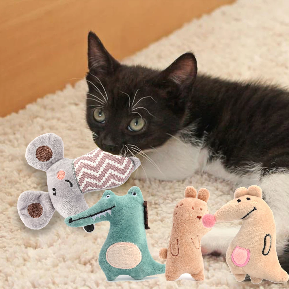 Жевательная мини-игрушка для кошек кошачья мята игрушка собак забавная