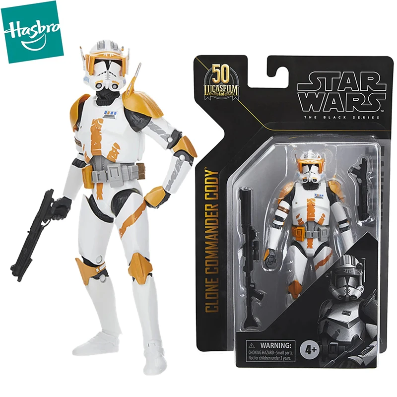 

In Stock Hasbro Star Wars The Black Series Archive Clone Commander Cody Action Figure Collectible Movie Model Gift Toys for Kids