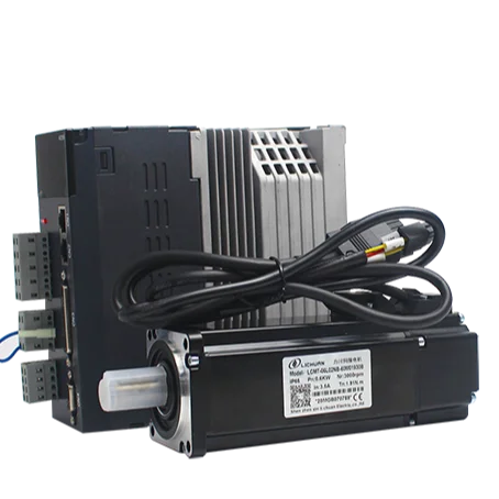 LICHUAN Servos 200 Вт Nema24 60 мм 2500PPR ~ 240 В комплект драйверов серводвигателя LCMT-02L-60M00630 +A4