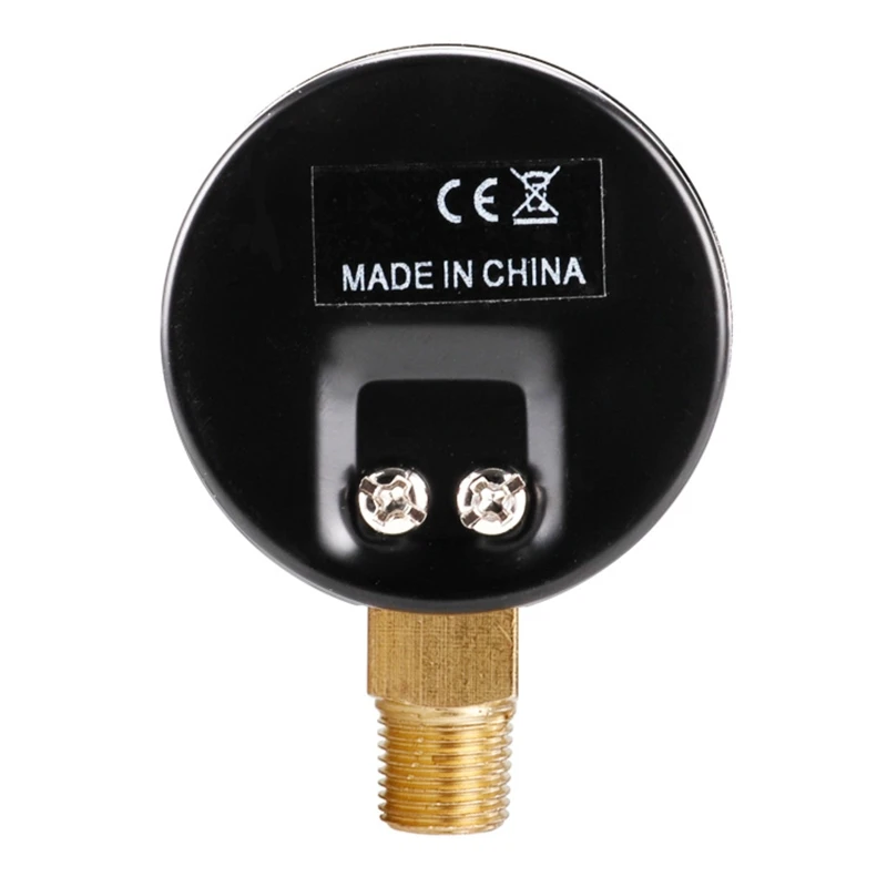 Компактный манометр 652F для измерения давления воды со шкалой 1/8 дюйма NPT