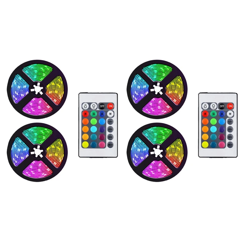 

10M Led Strip Lights With 24 Keys Controller Flexible Color Changing RGB Light Strips For Party DIY Decoration