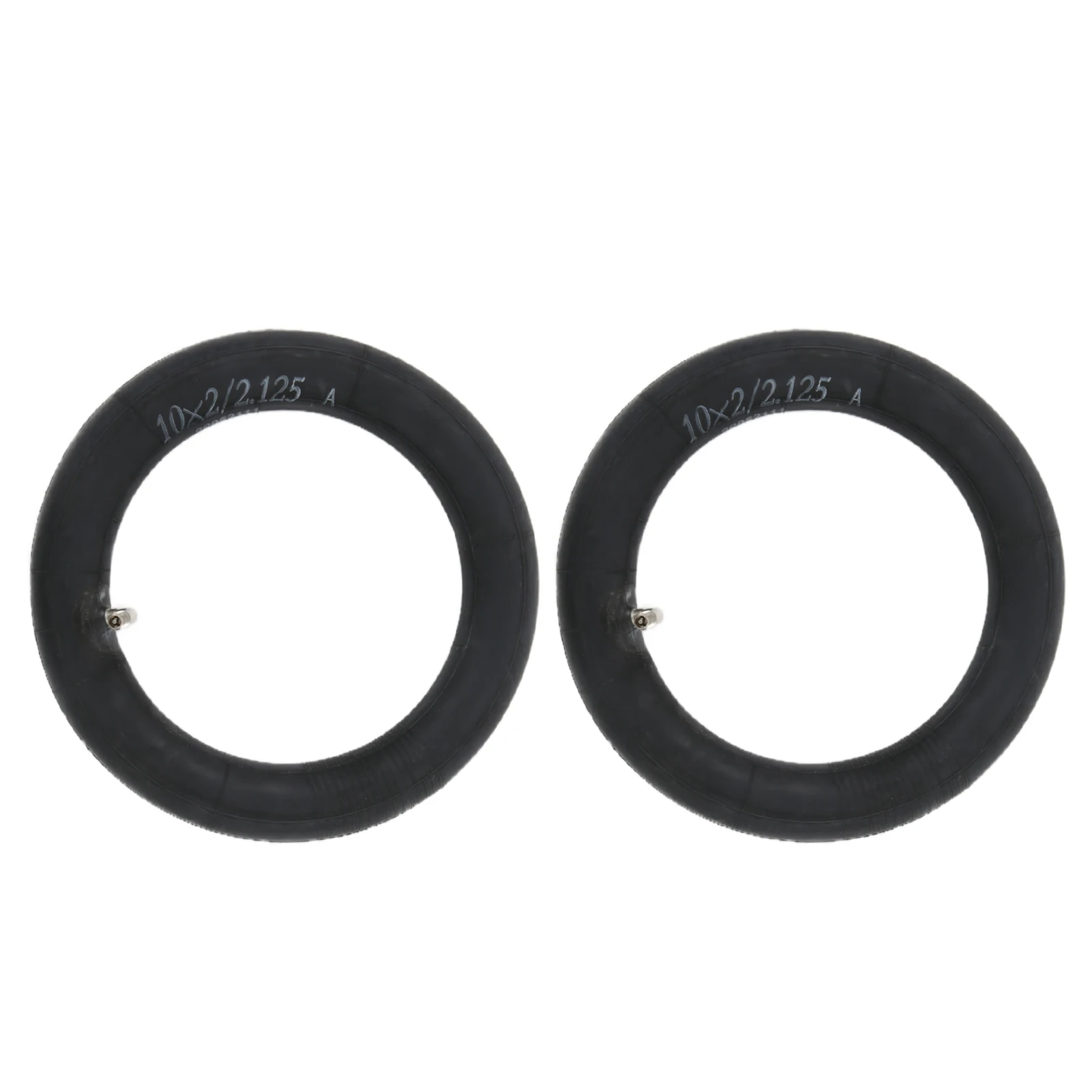 

Pair of 10x2in Mini Bike Wheel Inner Tubes for 10x1.90/1.95/2/2.12/2.25 Bike Baby Stroller Scooter Tires