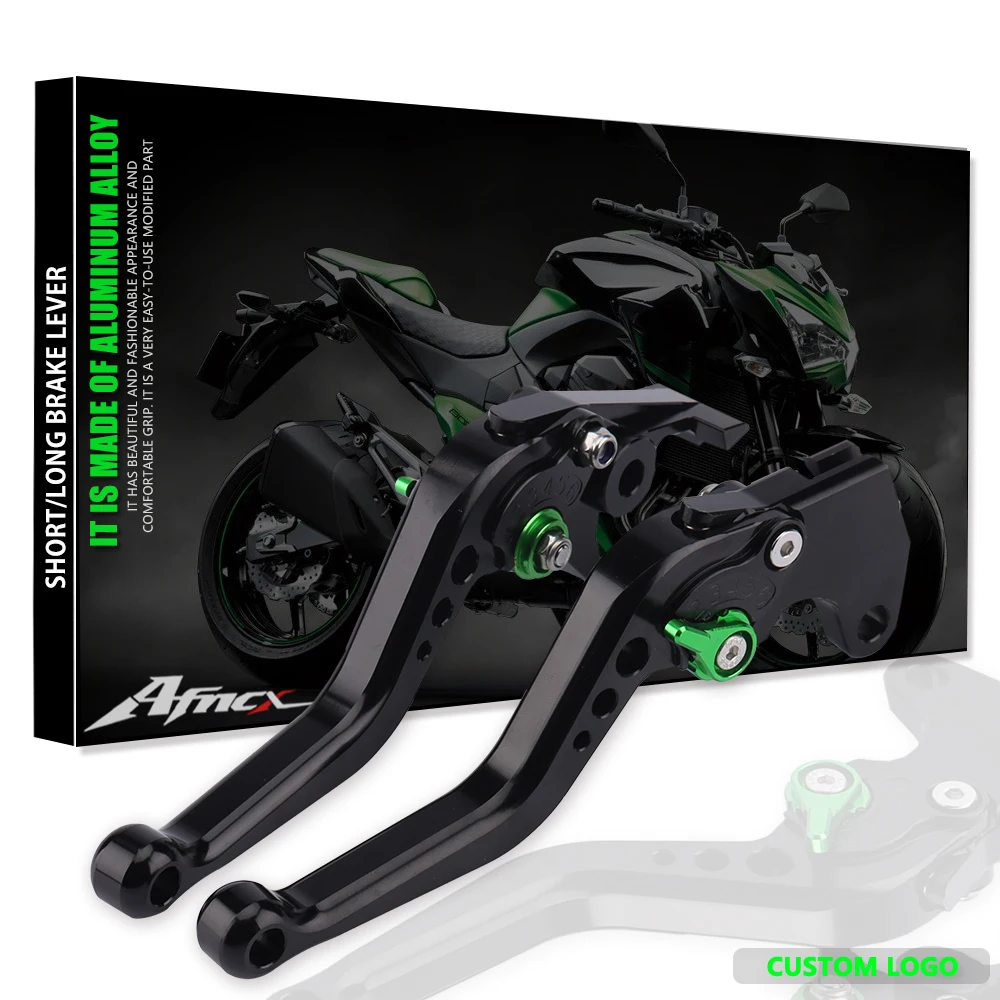 

Рычаги тормозной муфты подходят для KAWASAKI Z800 E version 2013-2019 2018 2017 2016 2015 зеленые Мотоциклетные аксессуары из алюминиевого сплава