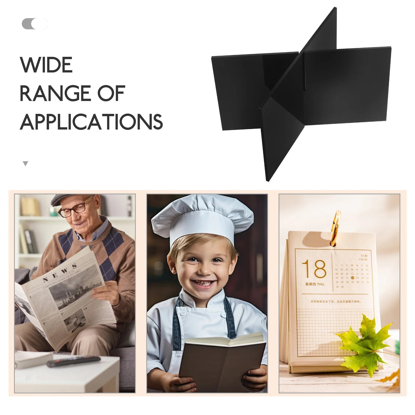 Подставка для книг X-образная