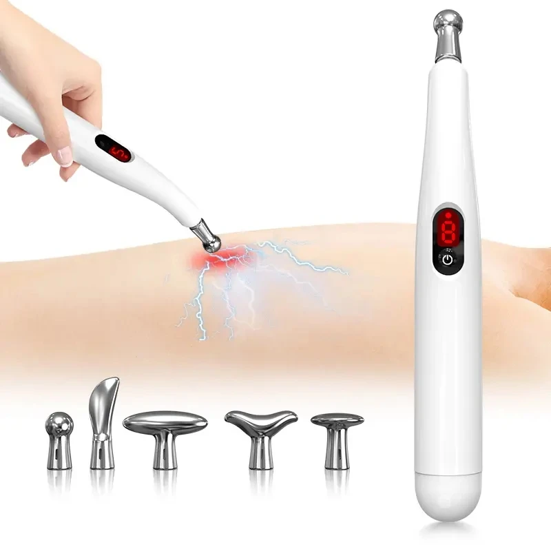 

Electronic Acupuncture Pen Tens Point Detector Acupuntura Massage Pain Therapy Acupuncture Meridian Energy Pen Pain Relief Tool