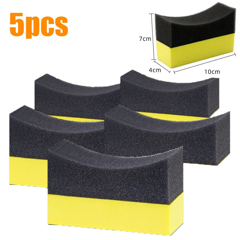 

1/5 шт., губка для чистки автомобильных колес