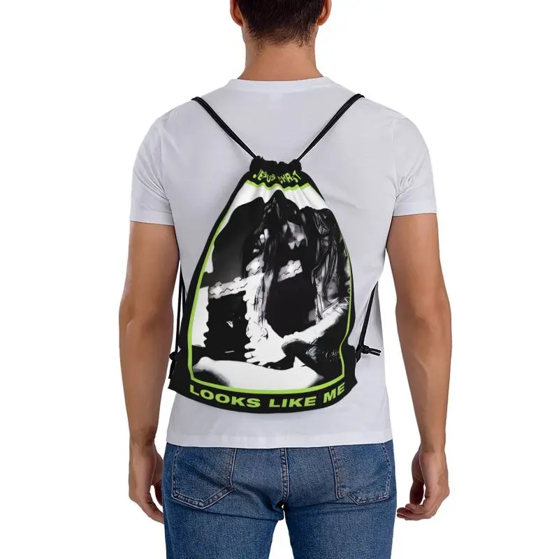 Модные ретро сумки на шнурке для спортзала новый стиль плавания