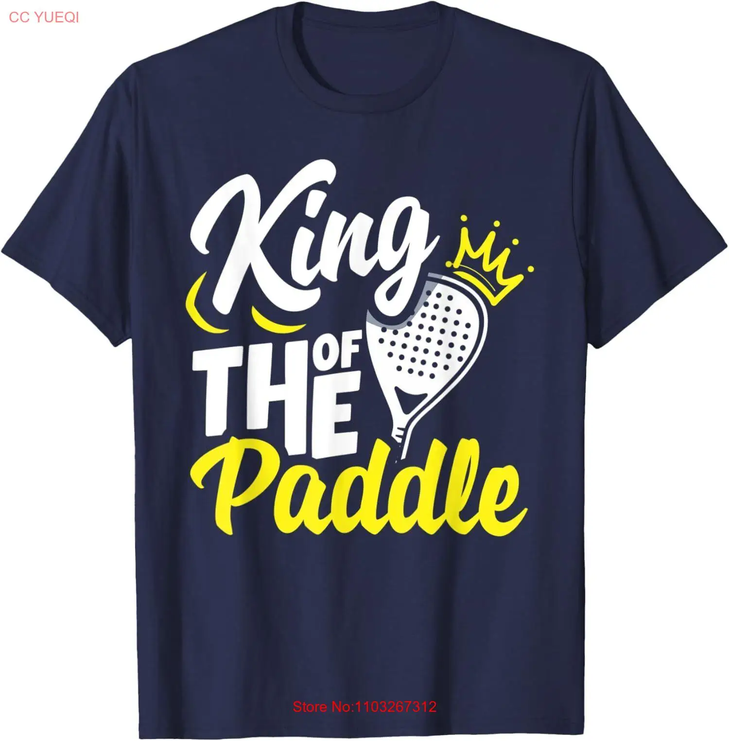 Футболка унисекс с надписью King Of The Paddle