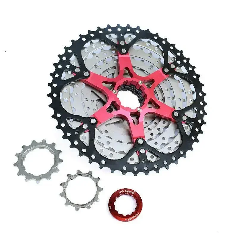 Фото VG Спортивный горный велосипед MTB 9-скоростная кассета 9Velocidade 9S 46T Запчасти для велосипеда Кассета Звездочка свободного хода Cdg Cog Сверхлегкий 410 г №2