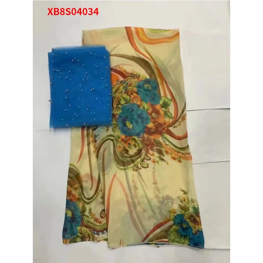 Большая Акция 140 Шелковый шифоновый костюм кружевная ткань с сетчатым кружевом