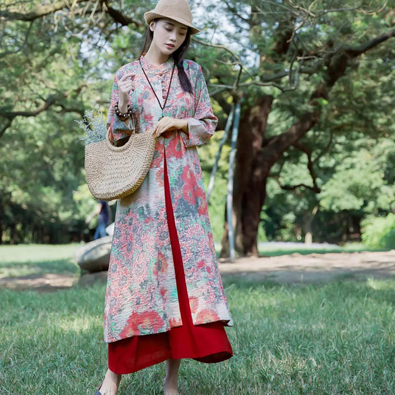 Оригинальное повседневное модное свободное платье с длинными рукавами