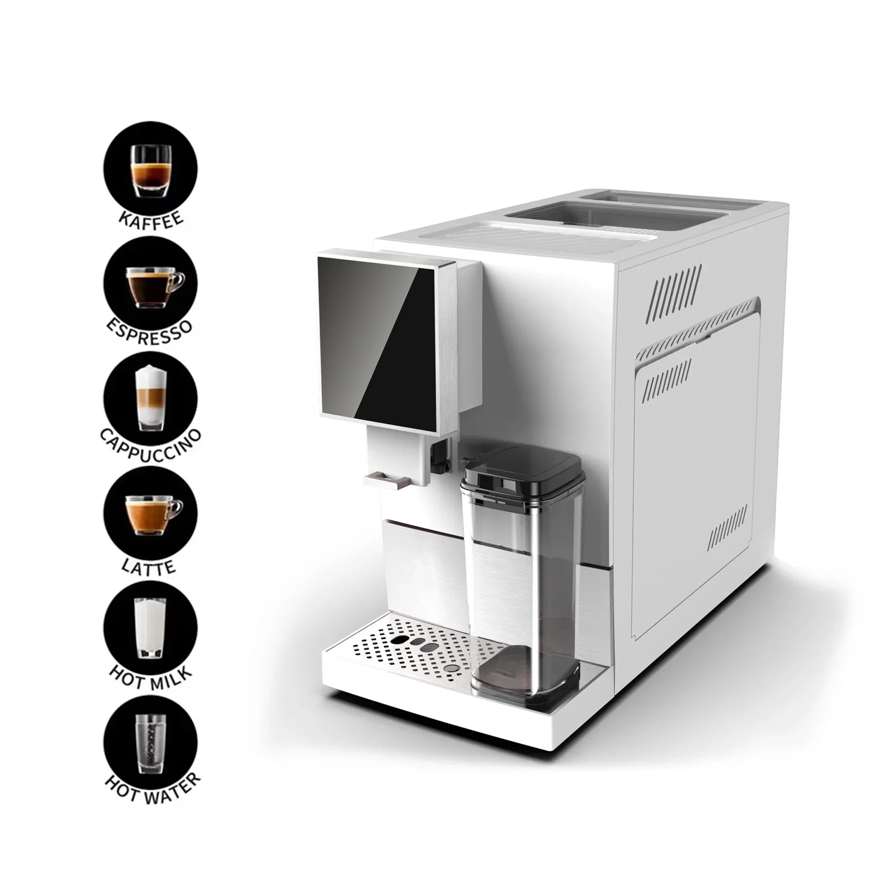 Vollautomatische Kaffe Machine Полностью автоматическая кофемашина Cafetera De Expreso 5 85 дюйма с