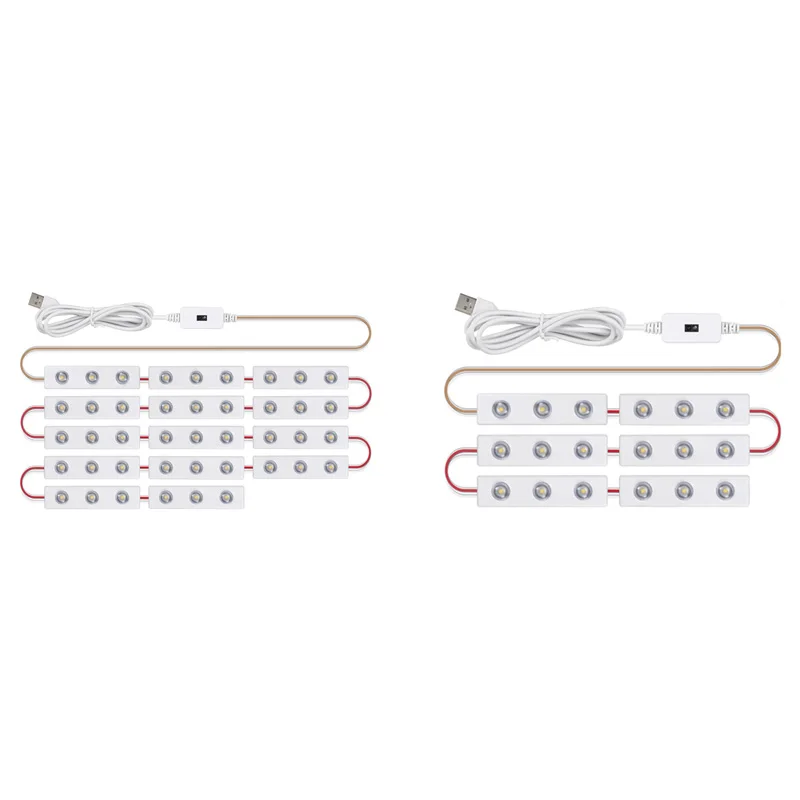 

Светодиодный настенный светильник с USB-датчиком для туалетного столика, светодиодный светильник для косметического зеркала, туалетный сто...