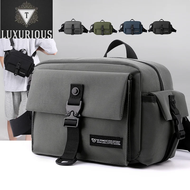 

Нейлоновая мужская сумка высокого качества, новинка 2024, модные поясные сумки, повседневные дорожные нагрудные сумки для хранения, мужской кошелек для телефона